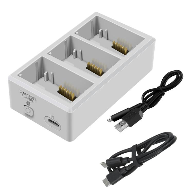 YX 3-Way Battery Charger For DJI Mini 4 Pro/Mini 3/Mini 3 Pro Charging Hub Without Pulg - free shipping - PMC TechLife - Order now!