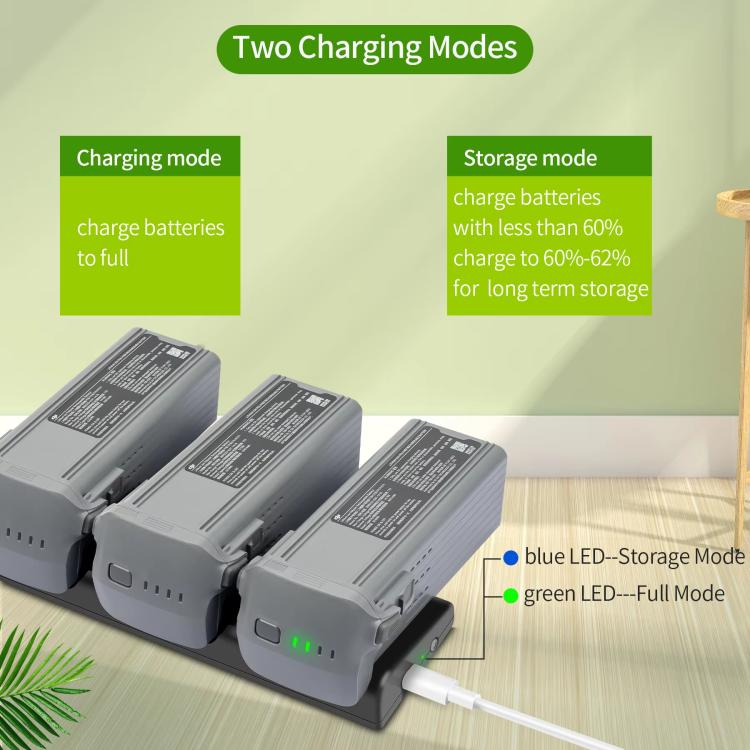 For DJI Air 3/Air 3S Battery Charger YX 3-way Charging Butler Drone Accessories - free shipping - PMC Jewellery - Order now!