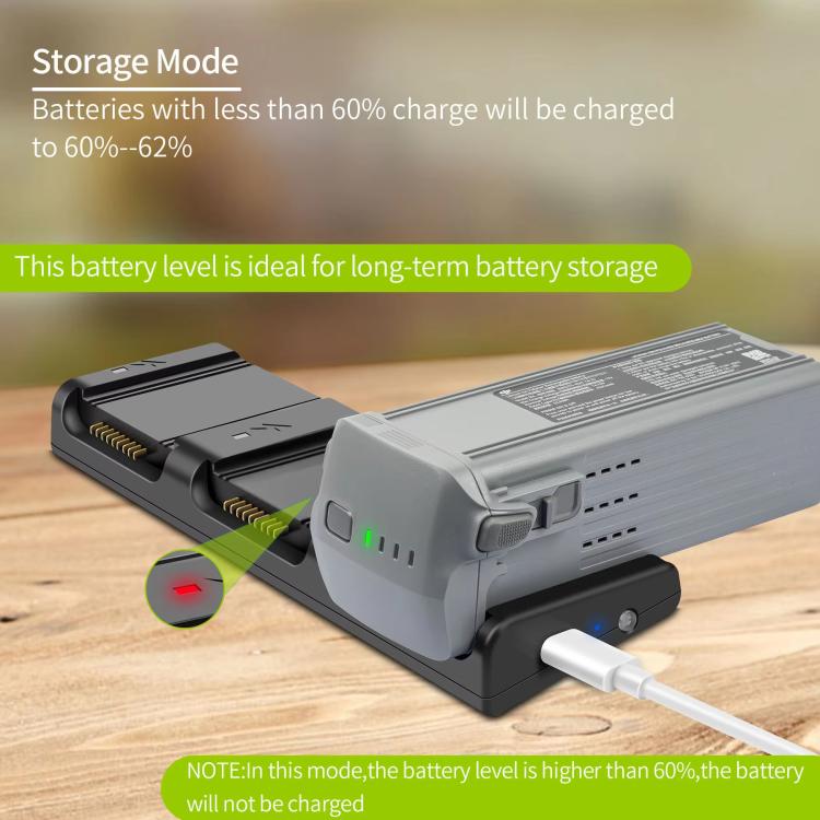 For DJI Air 3/Air 3S Battery Charger YX 3-way Charging Butler Drone Accessories - free shipping - PMC Jewellery - Order now!
