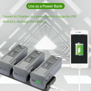 For DJI Air 3/Air 3S Battery Charger YX 3-way Charging Butler Drone Accessories