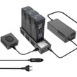 For DJI Mavic 3 YX Battery Charger Discharger Hub 3-in-1 Smart Charging Station With Color Screen EU Plug - free shipping - PMC TechLife - Order now!