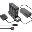 For DJI Mavic 3 YX Battery Charger Discharger Hub 3-in-1 Smart Charging Station With Color Screen UK Plug - free shipping - PMC TechLife - Order now!