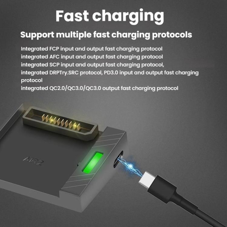For DJI Air 2/Air 2S Battery Charger with QC3.0 & PD Fast Charge Auto-Smart Compatible Charging - free shipping - PMC Jewellery - Order now!