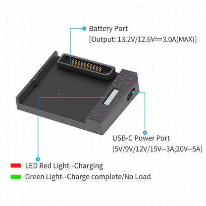 For DJI Air 2/Air 2S Battery Charger with QC3.0 & PD Fast Charge Auto-Smart Compatible Charging - free shipping - PMC Jewellery - Order now!
