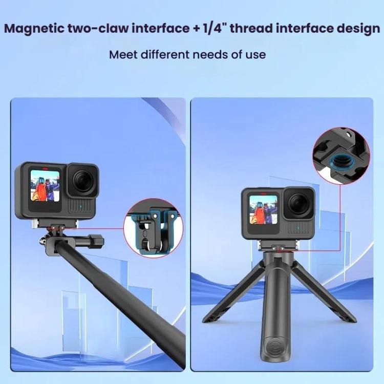 For GoPro HERO13 Black HEPAIL AC67 Magnetic Metal Quick Release Base - free shipping - PMC Jewellery - Order now!