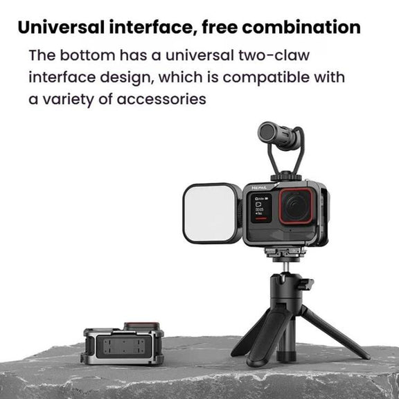 For Insta360 Ace / Ace Pro HEPAIL AC27 Metal Magnet Quick Release Base