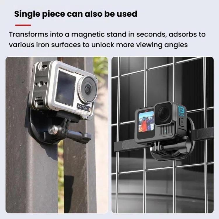 HEPAIL AC76 Action Camera Mobile Phone Magnetic Neck Strap Mount - free shipping - PMC TechLife - Order now!