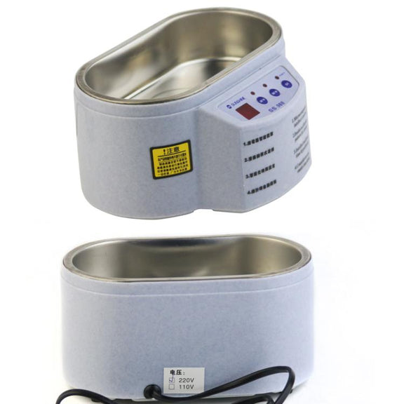 SUNSHINE 968 Mini Jewellery Glasses Cleaner Ultrasonic Cleaner US Plug