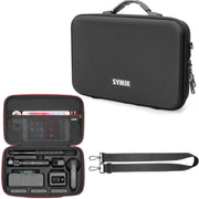 For Insta360 X5 / X4 Camera SYMIK Large Capacity Storage Bag Handbag Messenger Carrying Case(Black)