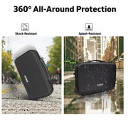 For Insta360 X5 / X4 Camera SYMIK Large Capacity Storage Bag Handbag Messenger Carrying Case(Black)