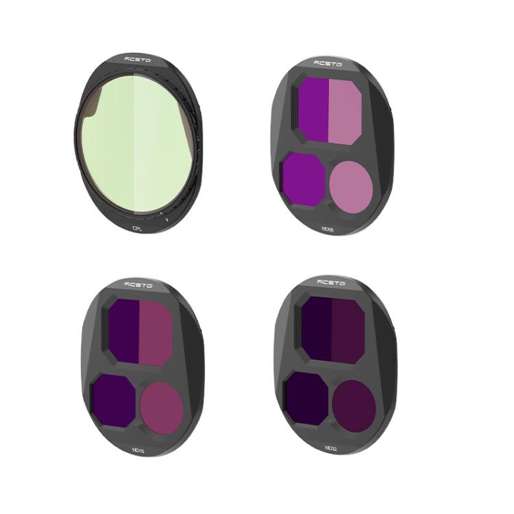 For DJI Mavic 4 Pro RCSTQ Lens Filter, Style: CPL+ND8+ND16+ND32 - free shipping - PMC TechLife - Order now!