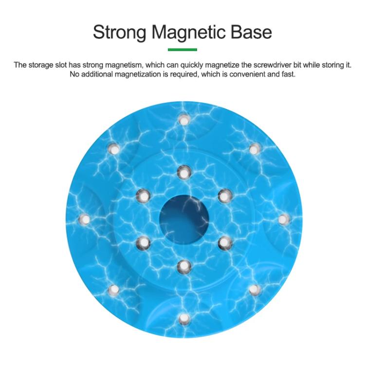 RELIFE RL-078A Screwdriver Rotating Storage Box Mobile Phone Repair Screwdriver Bit Storage Box - free shipping - PMC TechLife - Order now!