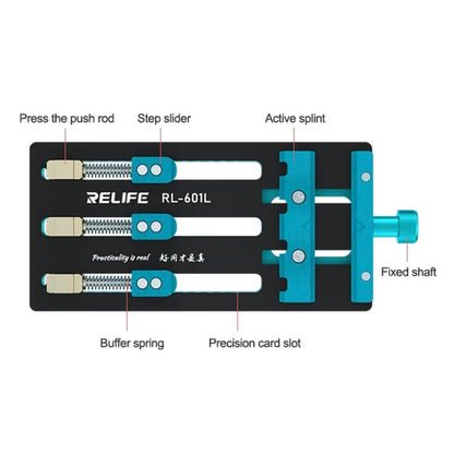 RELIFE RL-601L Mobile Phone Repair Mainboard Multi-Use Card Holder Chip Dual-Axis Fixed Card Slot - free shipping - PMC Jewellery - Order now!