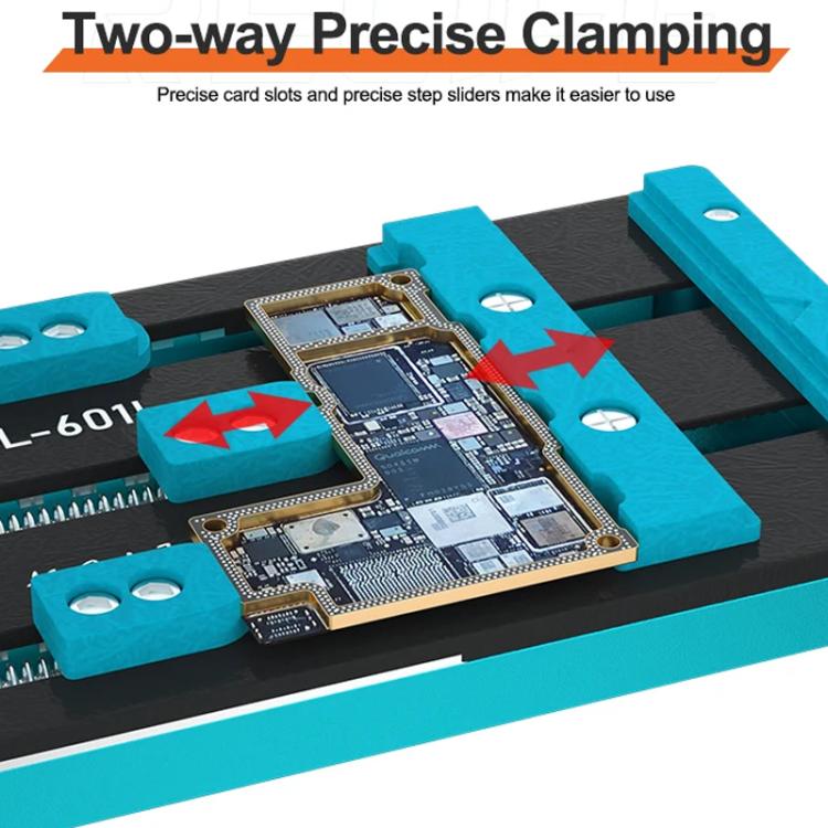 RELIFE RL-601L Mobile Phone Repair Mainboard Multi-Use Card Holder Chip Dual-Axis Fixed Card Slot - free shipping - PMC TechLife - Order now!