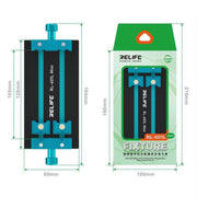 RELIFE RL-601L Mini Rotary Mobile Phone Motherboard Repair Multi-Use Card Holder High Temperature Resistant Fixed Card Slot