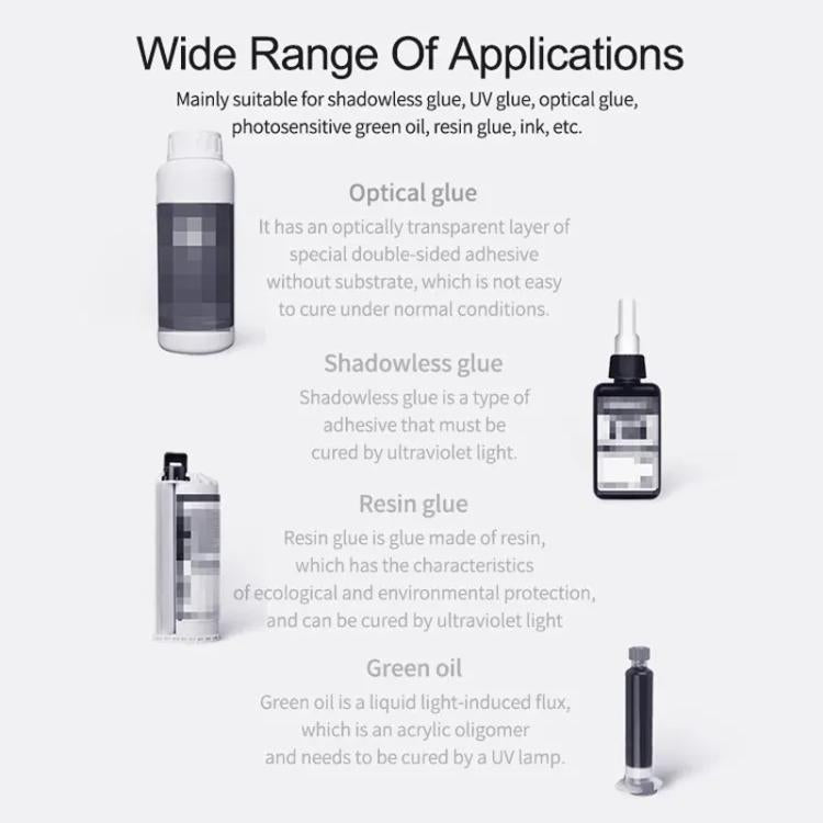 RELIFE RL-014A Mobile Phone Repair UV Glue Ultraviolet Curing Lamp Fluorescent Detection Green Oil Curing Light