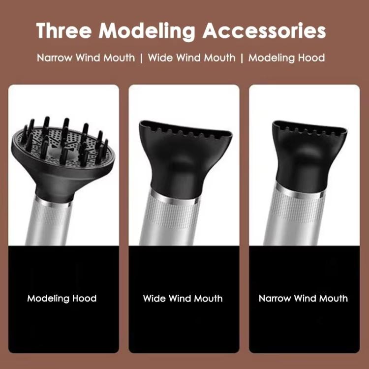T-Shaped Hair Dryer with Smart Inverter Technology High-Power Blow Dryer for Home & Salon Use US Plug(White)