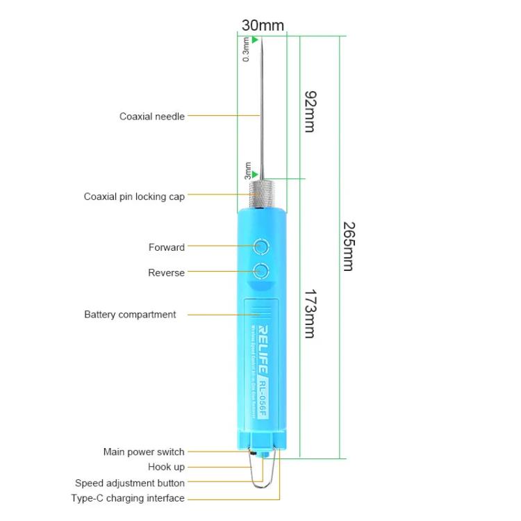 RELIFE RL-056F Wireless Speed Control Integrated Glue Removal Machine Cutting Machine Screen OCA Glue Removal - free shipping - PMC TechLife - Order now!