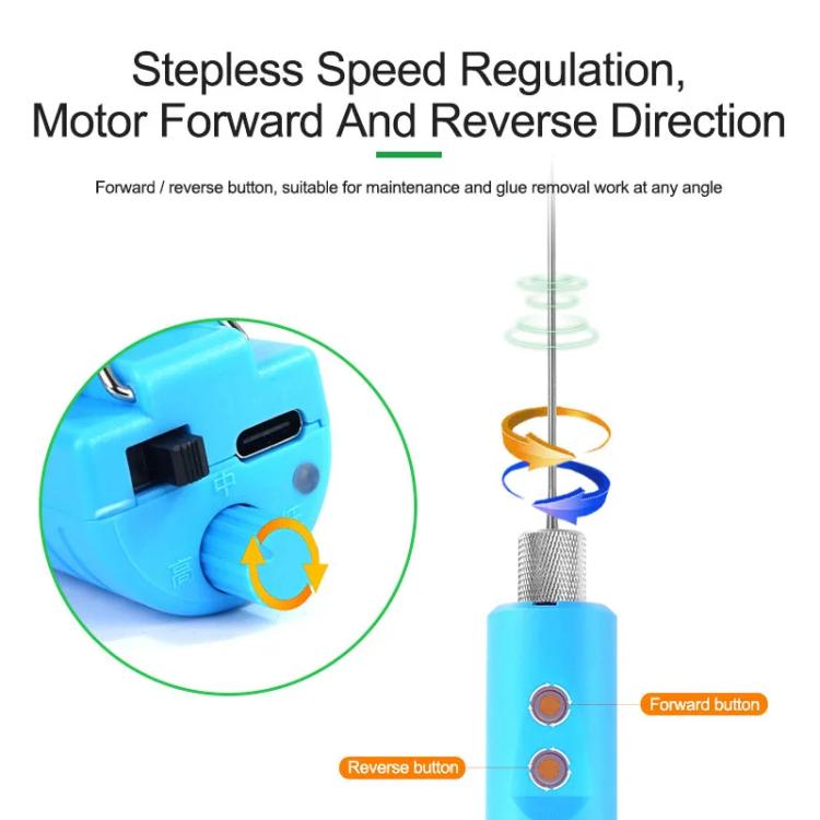 RELIFE RL-056F Wireless Speed Control Integrated Glue Removal Machine Cutting Machine Screen OCA Glue Removal - free shipping - PMC Jewellery - Order now!