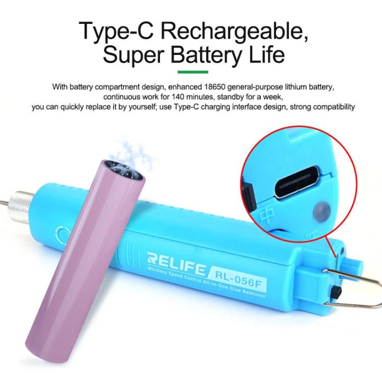RELIFE RL-056F Wireless Speed Control Integrated Glue Removal Machine Cutting Machine Screen OCA Glue Removal - free shipping - PMC Jewellery - Order now!