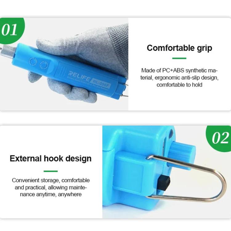 RELIFE RL-056F Wireless Speed Control Integrated Glue Removal Machine Cutting Machine Screen OCA Glue Removal - free shipping - PMC TechLife - Order now!