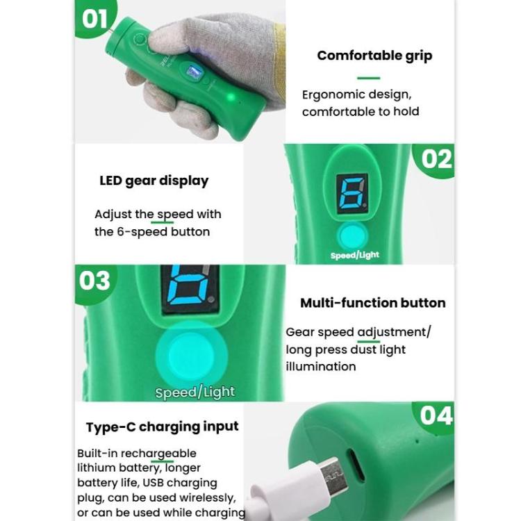 RELIFE RL-056E Integrated Smart Glue Removal Machine Mobile Phone Repair Glue Removal Tool - free shipping - PMC TechLife - Order now!