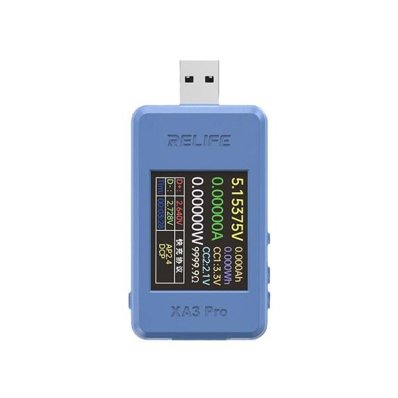RELIFE XA3 Pro USB / Type-C Smart Detector Fast Charging Protocol Identification Detection