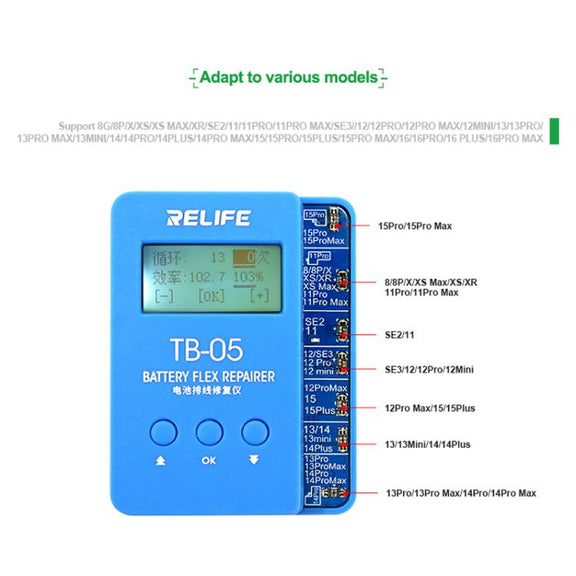RELIFE TB-05 For iPhone 11-15 Series Battery Cable Repair Instrument