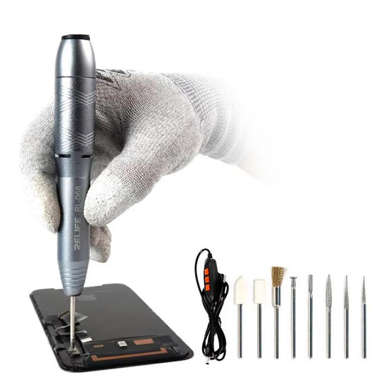 RELIFE RL-068 Speed-adjustable Handheld Grinding Pen Rust Removal Polishing Motherboard Repair Electric Grinder - free shipping - PMC Jewellery - Order now!