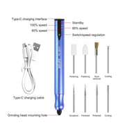 RELIFE RL-068C Smart Rechargeable Grinding Pen Portable Grinding Head Rust Removal Polishing Motherboard Repair Electric Grinder