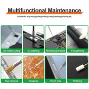 RELIFE RL-068C Smart Rechargeable Grinding Pen Portable Grinding Head Rust Removal Polishing Motherboard Repair Electric Grinder