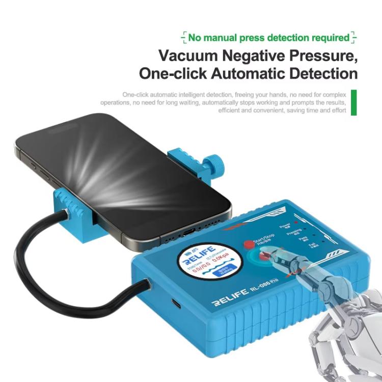 RELIFE RL-086 Pro Mobile Smart Airtightness Tester Portable Sealing Leak Detector - free shipping - PMC TechLife - Order now!