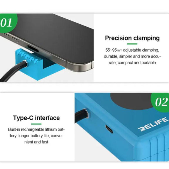 RELIFE RL-086 Pro Mobile Smart Airtightness Tester Portable Sealing Leak Detector