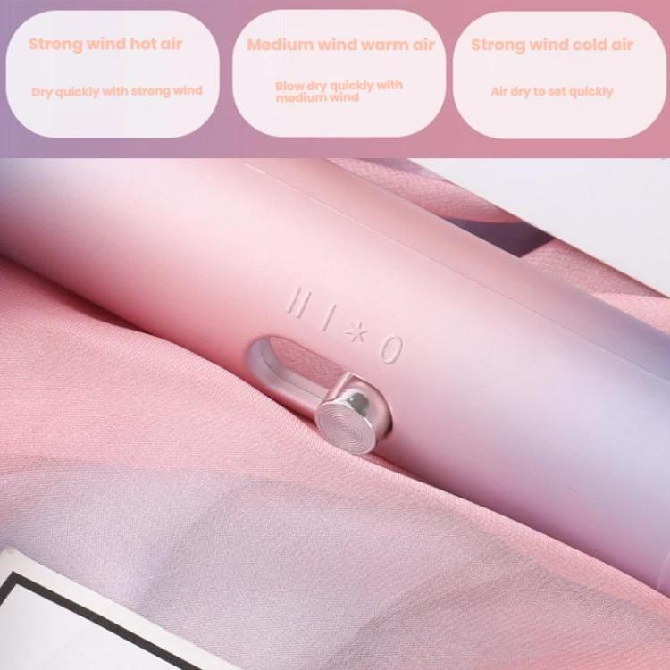 High-Speed Hair Dryer Salon & Home Blow Dryer with Blue Light Ionic Technology UK Plug(Gradient Pink)