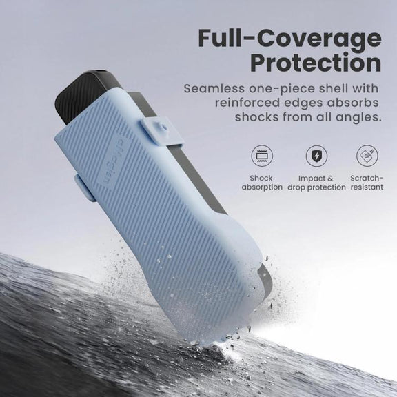 For DJI Osmo Pocket 3 Camera aMagisn Protective Cover Storage Case with 4 Magnetic Filter Slots(Black)