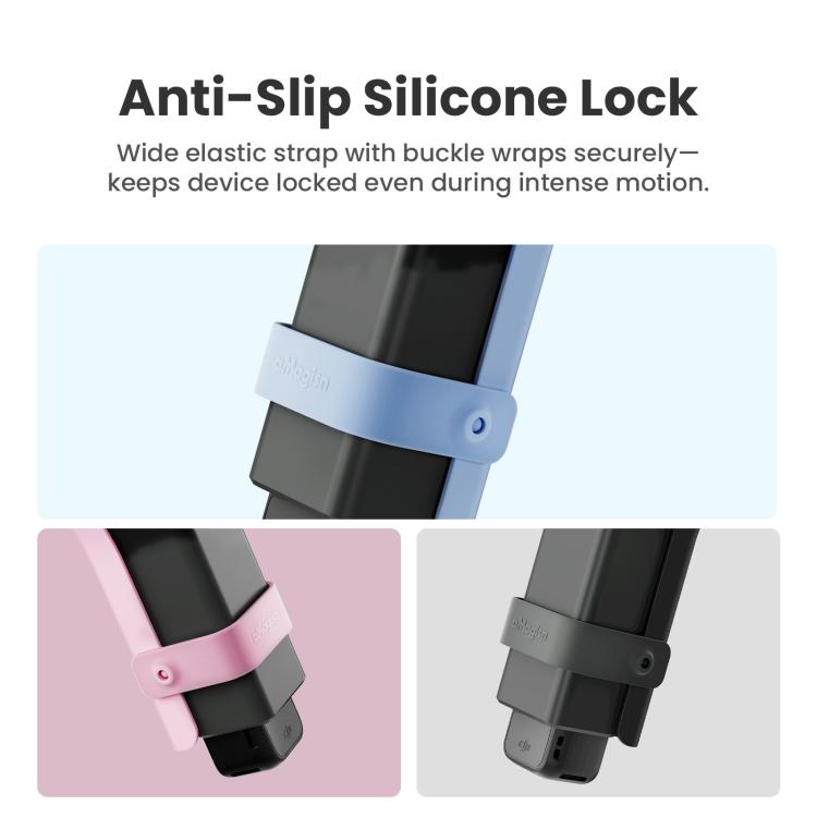 For DJI Osmo Pocket 3 Camera aMagisn Protective Cover Storage Case with 4 Magnetic Filter Slots(Blue)