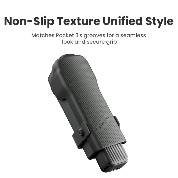 For DJI Osmo Pocket 3 Camera aMagisn Protective Cover Storage Case with 4 Magnetic Filter Slots(Black)