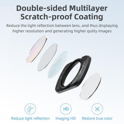 For DJI Osmo Pocket 3 aMagisn Adjustable Magnetic Filter Camera Lens Filters ND 1 To 5 Gear - free shipping - PMC Jewellery - Order now!