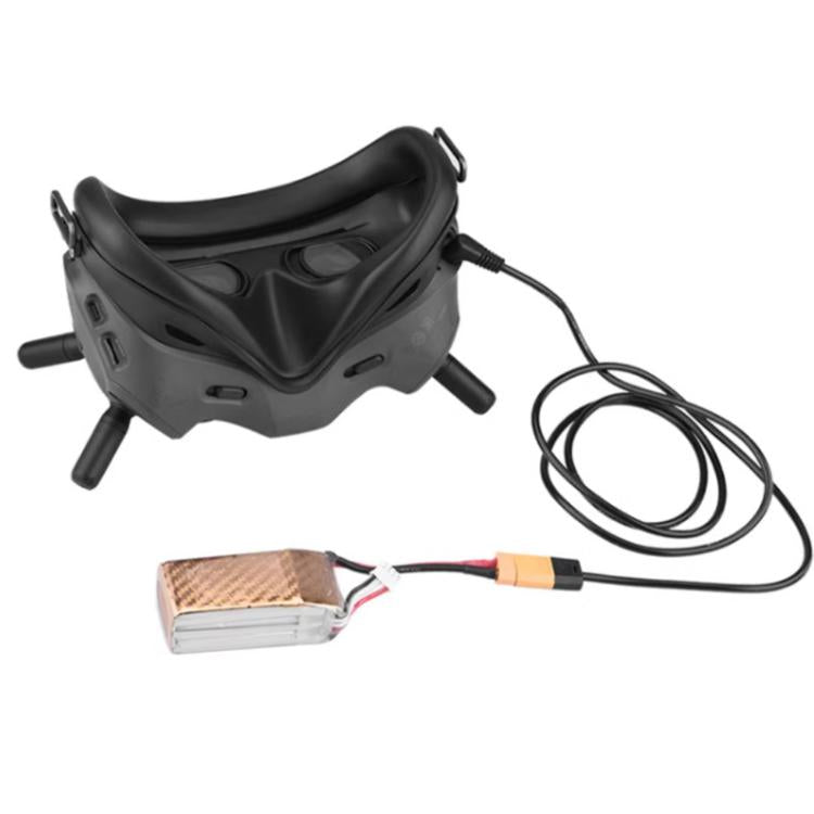 For DJI FPV Goggles V2 XT60 to DC Power Cable Stable Power Supply Connector - free shipping - PMC Jewellery - Order now!