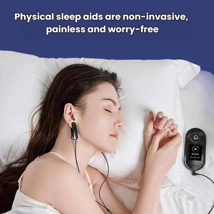 M008 Ear Clip Sleep Aid Device Smart Microcurrent Pulse Pressure Relief Sleep Device - free shipping - PMC TechLife - Order now!