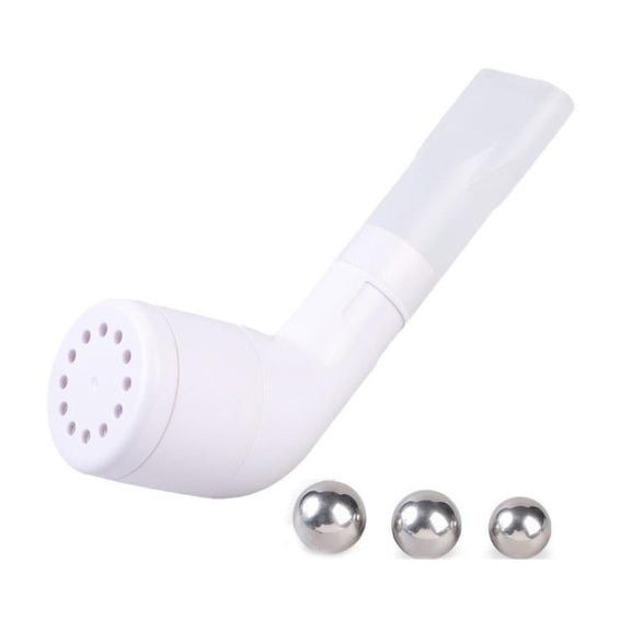 Adjustable 3-Ball Breathing Exerciser Lung Capacity Trainer For Respiratory Muscle Strengthening(White)