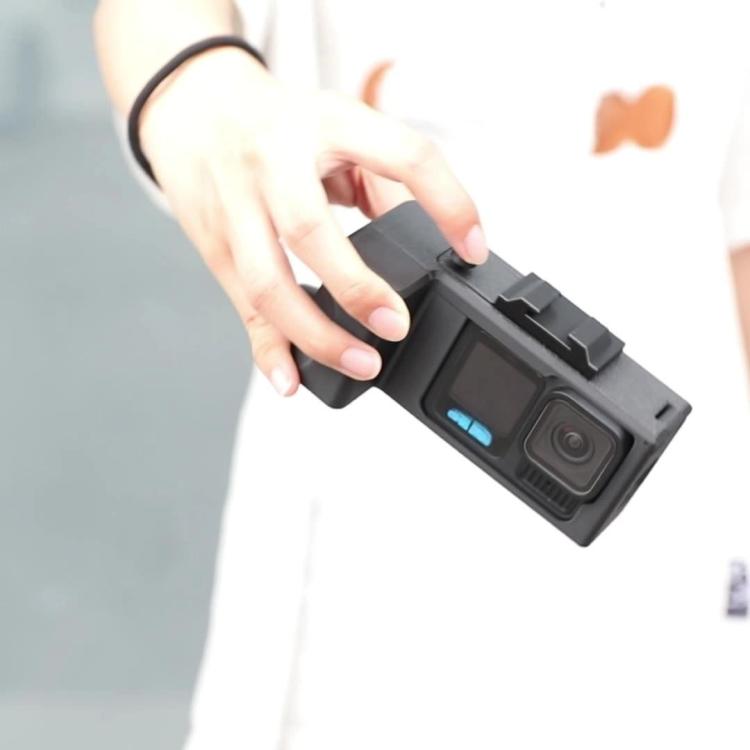 Street Vlogging Handle For GoPro HERO13 Black / 12 Black / 11 Black / 10 Black / 9 Black(Black) - free shipping - PMC Jewellery - Order now!