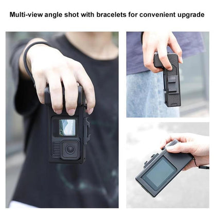 Street Vlogging Handle For GoPro HERO13 Black / 12 Black / 11 Black / 10 Black / 9 Black(Black) - free shipping - PMC Jewellery - Order now!