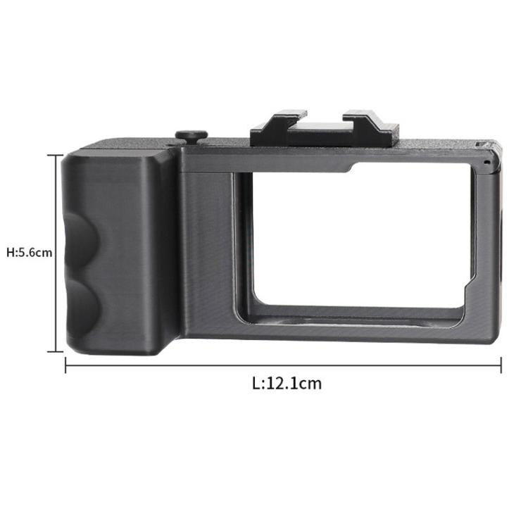 Street Vlogging Handle For GoPro HERO13 Black / 12 Black / 11 Black / 10 Black / 9 Black(Black) - free shipping - PMC Jewellery - Order now!