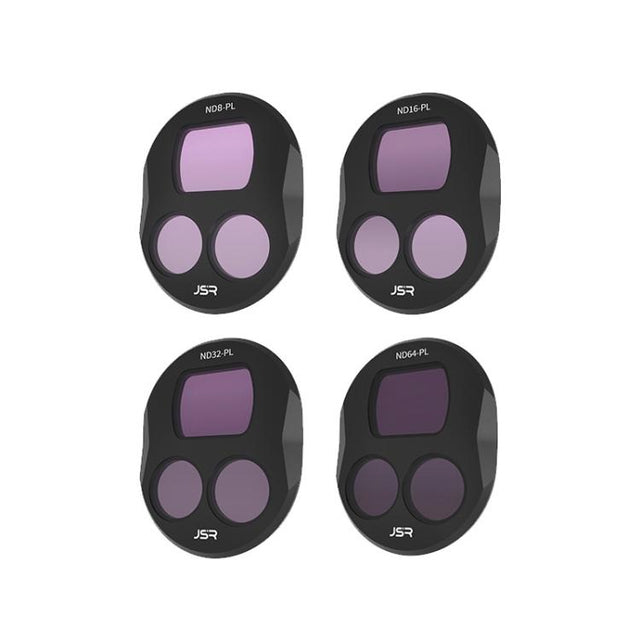For DJI Mavic 4 Pro JSR Filter Lens Protector, Style: ND8PL+ND16PL+ND32PL+ND64PL
