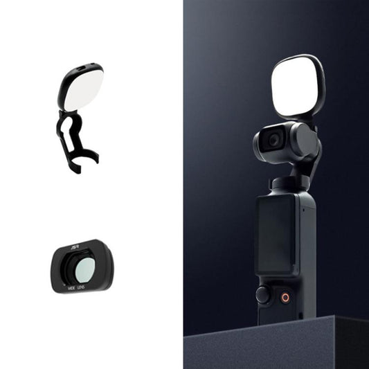 For DJI Osmo Pocket 3 JSR Fixed Frame Head Fill Light, Spec: With Widening Lens - free shipping - PMC Jewellery - Order now!
