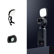 For DJI Osmo Pocket 3 JSR Fixed Frame Head Fill Light, Spec: With Widening Lens