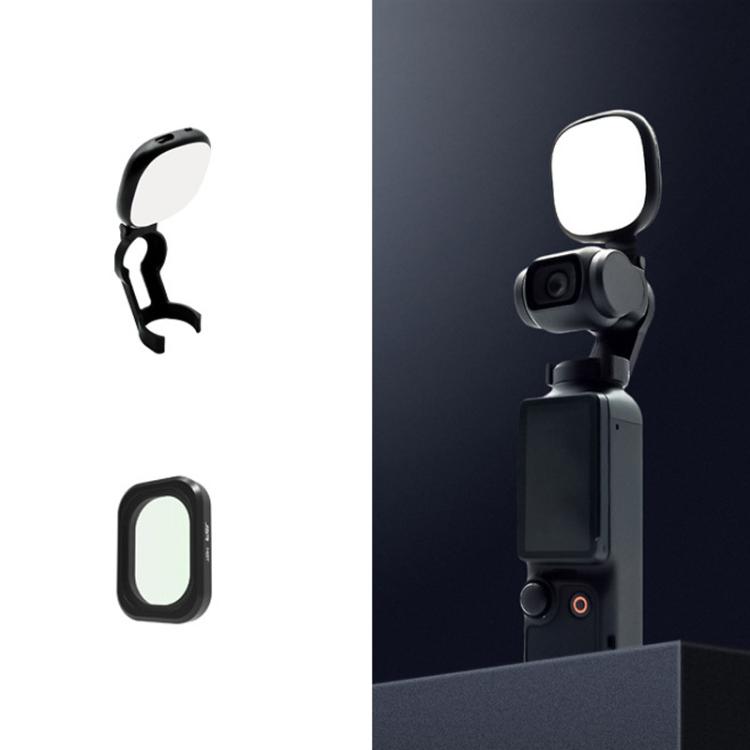 For DJI Osmo Pocket 3 JSR Fixed Frame Head Fill Light, Spec: With Soft Focus Lens - free shipping - PMC Jewellery - Order now!