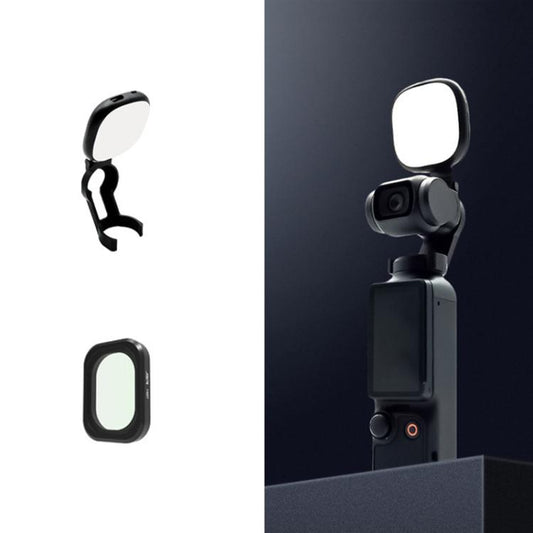 For DJI Osmo Pocket 3 JSR Fixed Frame Head Fill Light, Spec: With Soft Focus Lens - free shipping - PMC Jewellery - Order now!