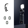 For DJI Osmo Pocket 3 JSR Fixed Frame Head Fill Light, Spec: With Black Soft 1/4+Black Soft 1/8+Soft Focus Lens - free shipping - PMC TechLife - Order now!